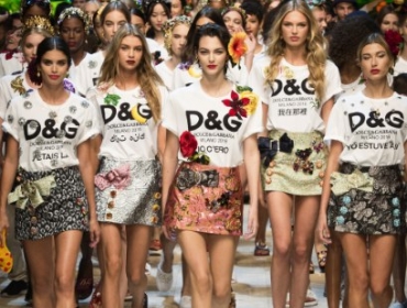 Показ новой коллекции Dolce & Gabbana весна-лето 2017