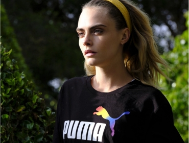 Кара Делевинь стала лицом благотворительной ЛГБТ-коллекции PUMA