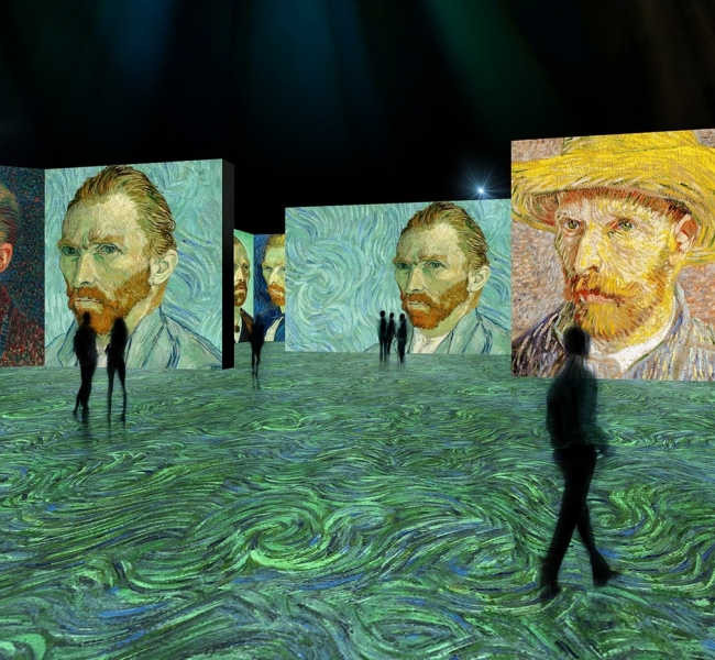 Стать персонажем картины Ван Гога: Какой должна быть выставка THE LUME Indianapolis