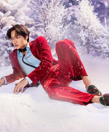 Gucci представляют сказочный зимний кампейн с К-Pop звездой KAI