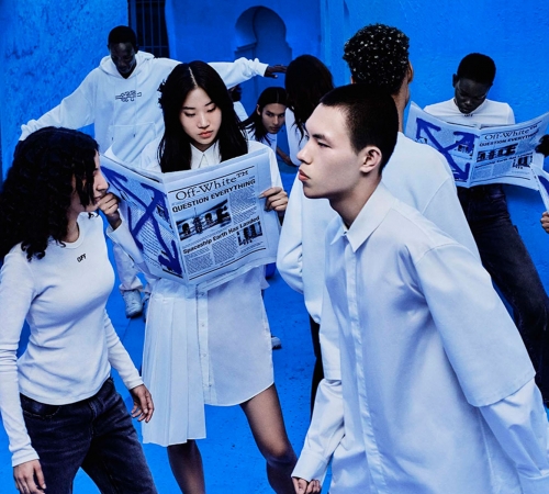 Сюрреалізм, амбіції та відтінки синього пронизують кампанію Off-White™ FW22