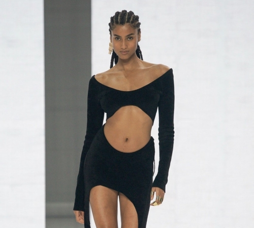Оливье Рустен - точно гений! Праздничное шоу Balmain Spring 2022