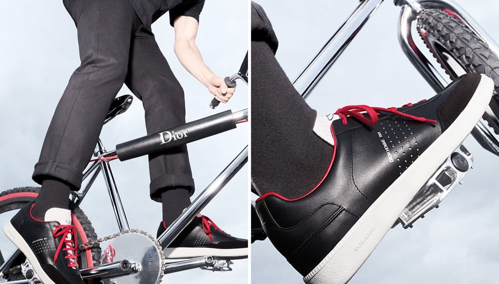 Dior Homme презентовали велосипед и лимитированную пару обуви