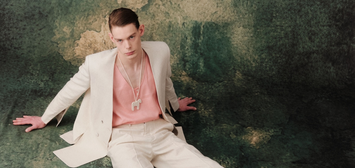 Ukrainian poetic cinema inspires Andreas Moskin’s latest menswear collection