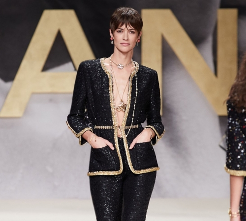 Благодарность фотографам: Все звезды на показе Chanel