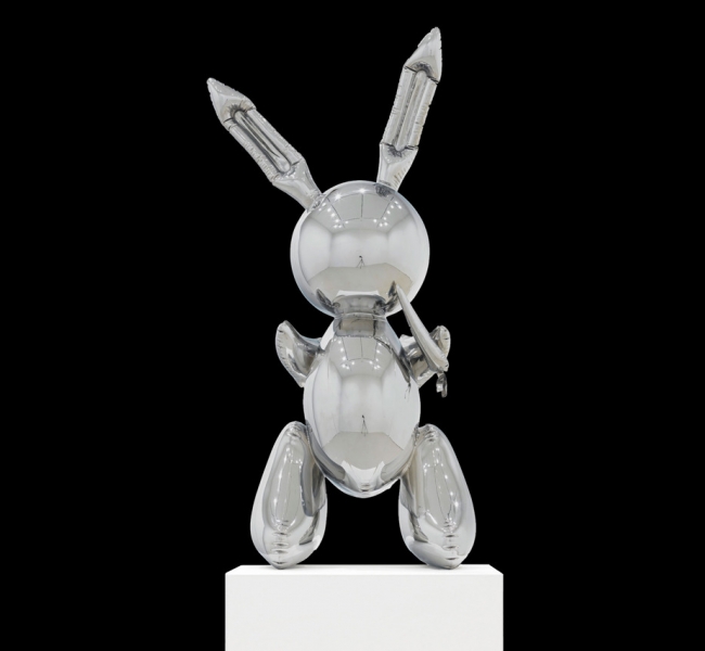 Смотрите, как выглядит самый дорогой объект современного искусства «Кролик» в рубрике #Exhibиционизм