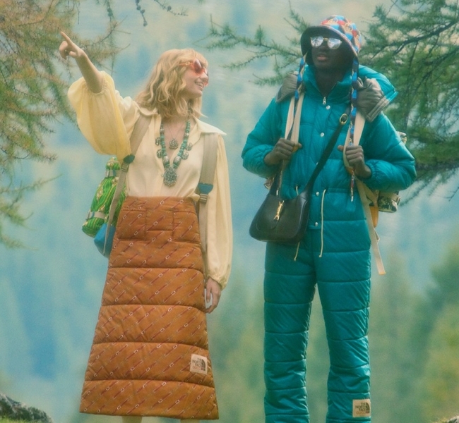 Gucci и The North Face представили мощную коллаборацию. В ней всё, от одежды до палаток