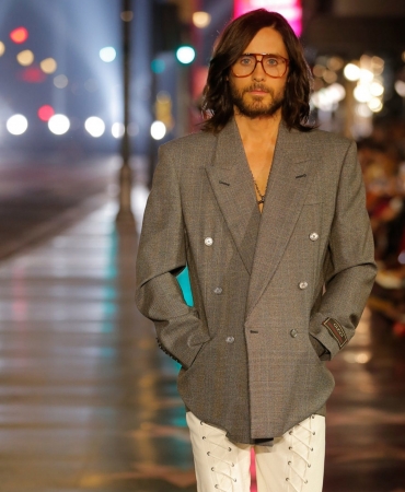 Это бомба: Маколей Калкин и Джаред Лето возглавили показ Gucci Love Parade