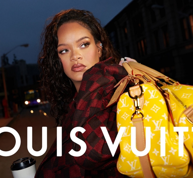 RIHANNA в першій кампанії Pharrell для LOUIS VUITTON