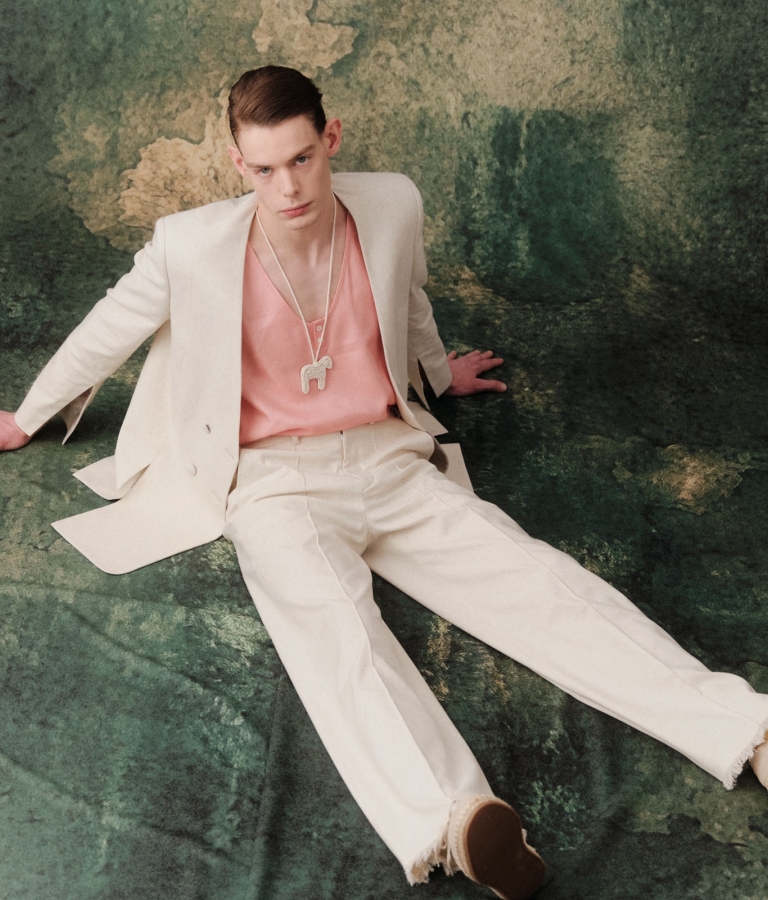 Ukrainian poetic cinema inspires Andreas Moskin’s latest menswear collection