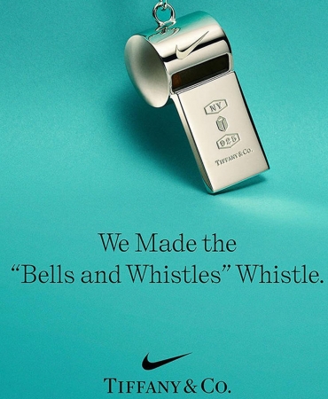 Tiffany & Co. X Nike представляють яскраві срібні аксесуари