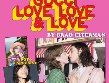 Gucci выпустили эксклюзивный журнал "LOVE LOVE LOVE" ко Дню святого Валентина