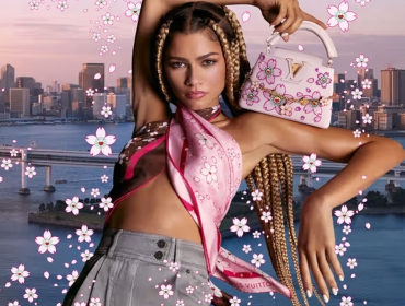 Zendaya Stars in Louis Vuitton x Murakami’s Sakura-Inspired Collection