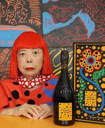 Художница Яёи Кусама совместно с Veuve Clicquot представляют лимитированную бутылку