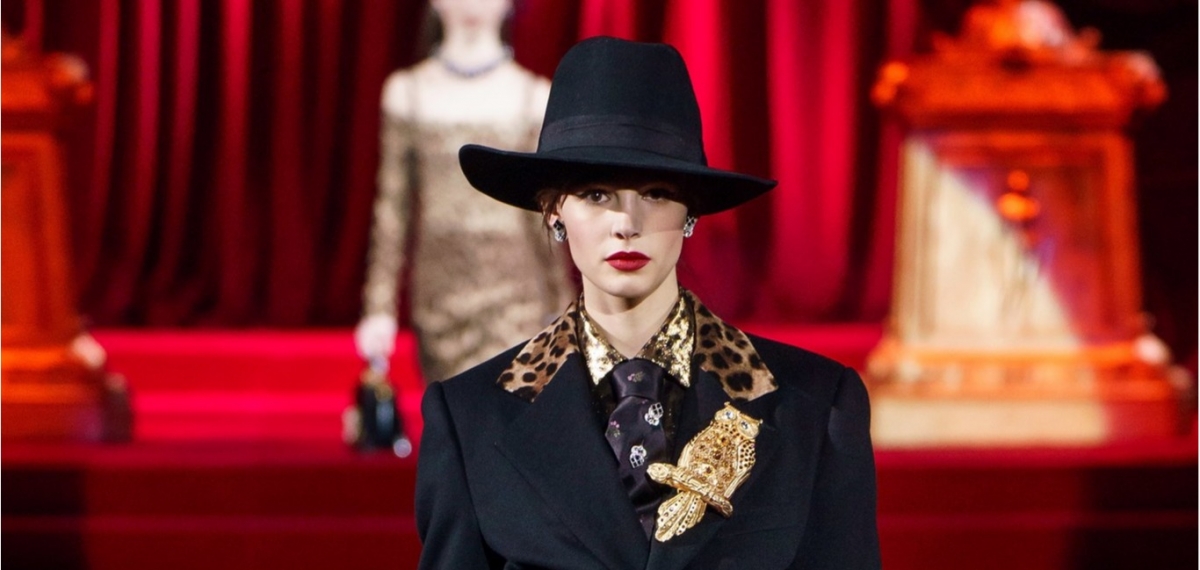 Мафия, сухой закон и дамы в смокингах на показе Dolce & Gabbana