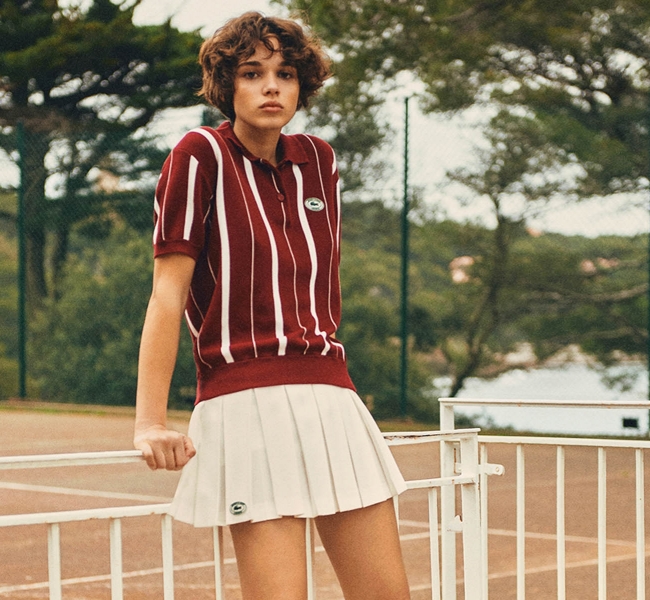 Вийдіть на корт із новою колекцією Lacoste X Sporty & Rich
