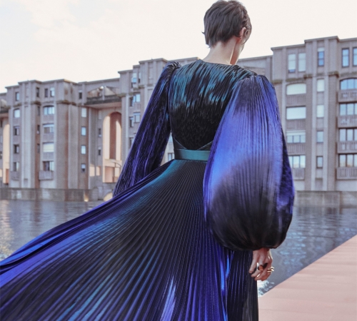 Ирис: Богиня и цветок в новой коллекции Givenchy Pre-Fall 2020