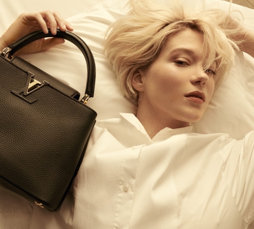 Отношения между женщиной и её сумочкой: Кампания Louis Vuitton "Capucines" 2021