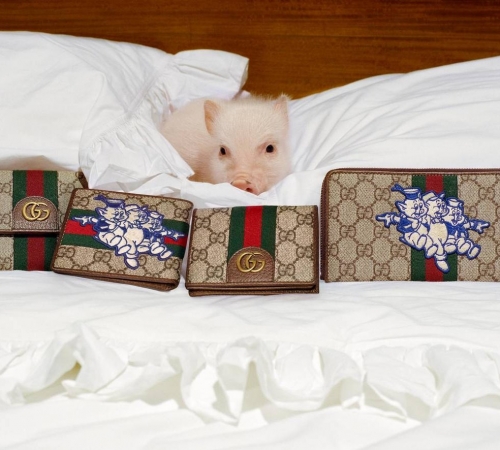 «Три поросенка» в самом милом кампейне Gucci